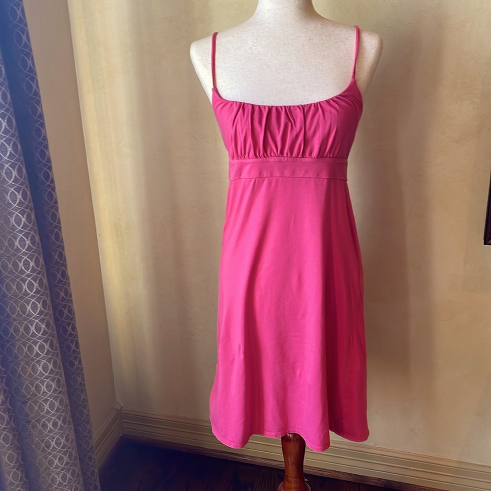 Pink Spaghetti Strap Dress